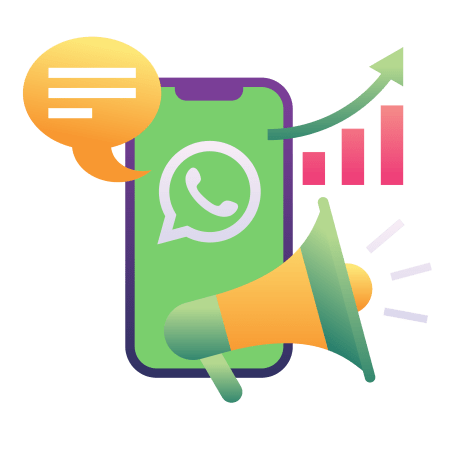 ارسال پیام انبوه واتس‌اپ
